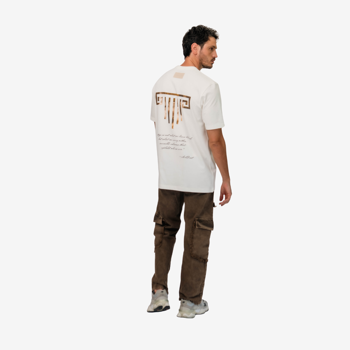 Camiseta Verse Ivory