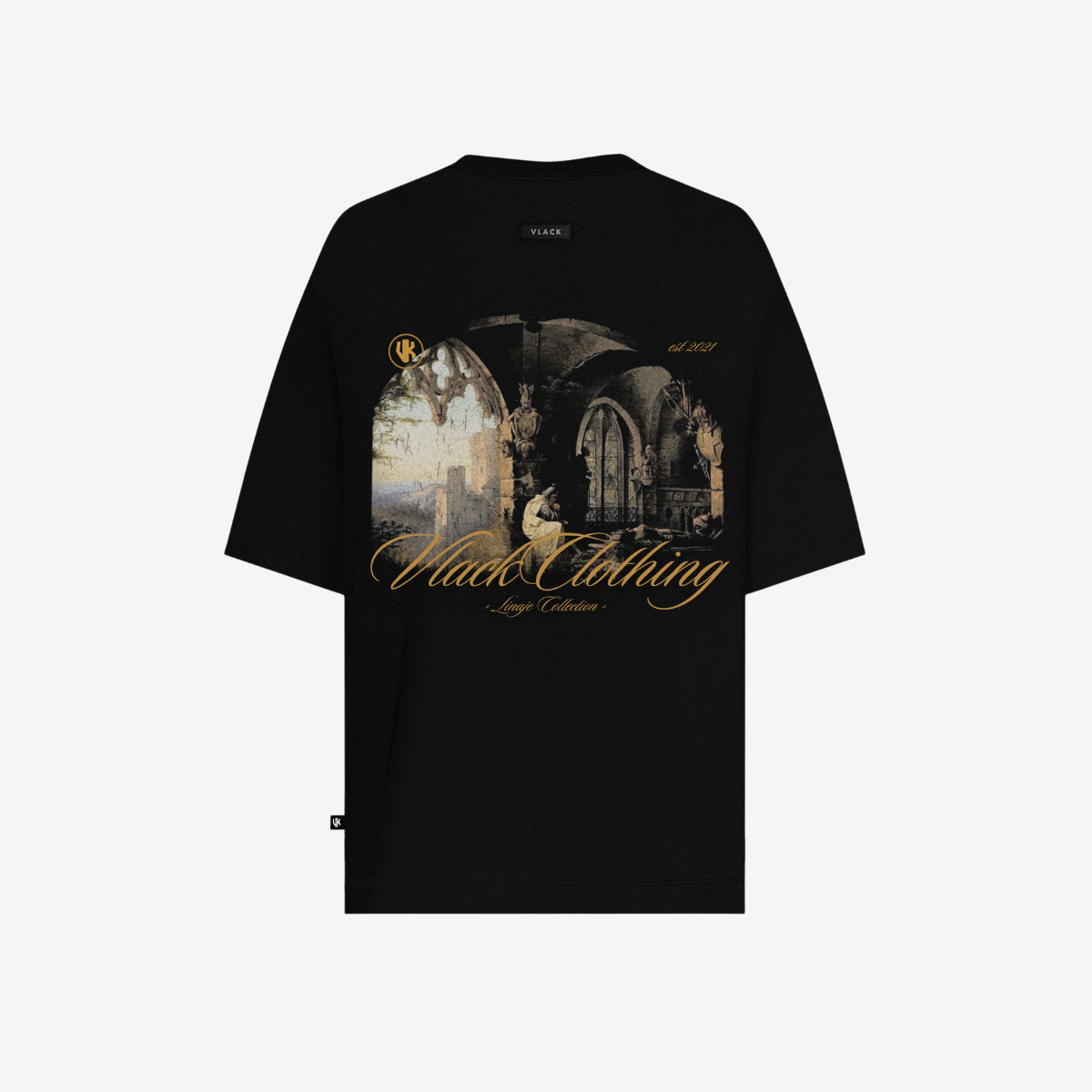 CAMISETA CRYPTA BLACK