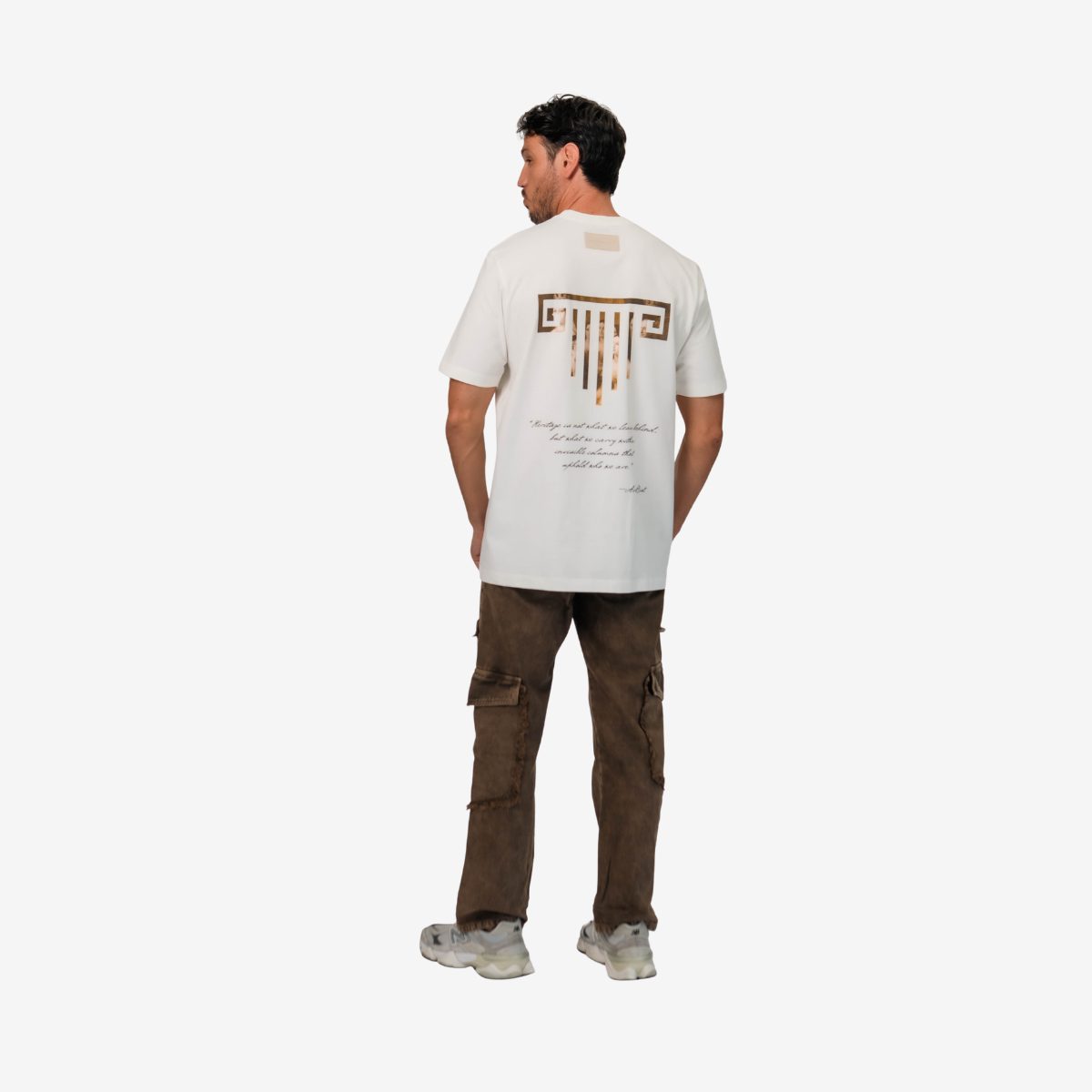 Camiseta Verse Ivory
