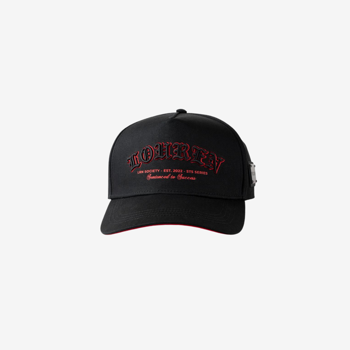 GORRA RED SUPREME BLACK