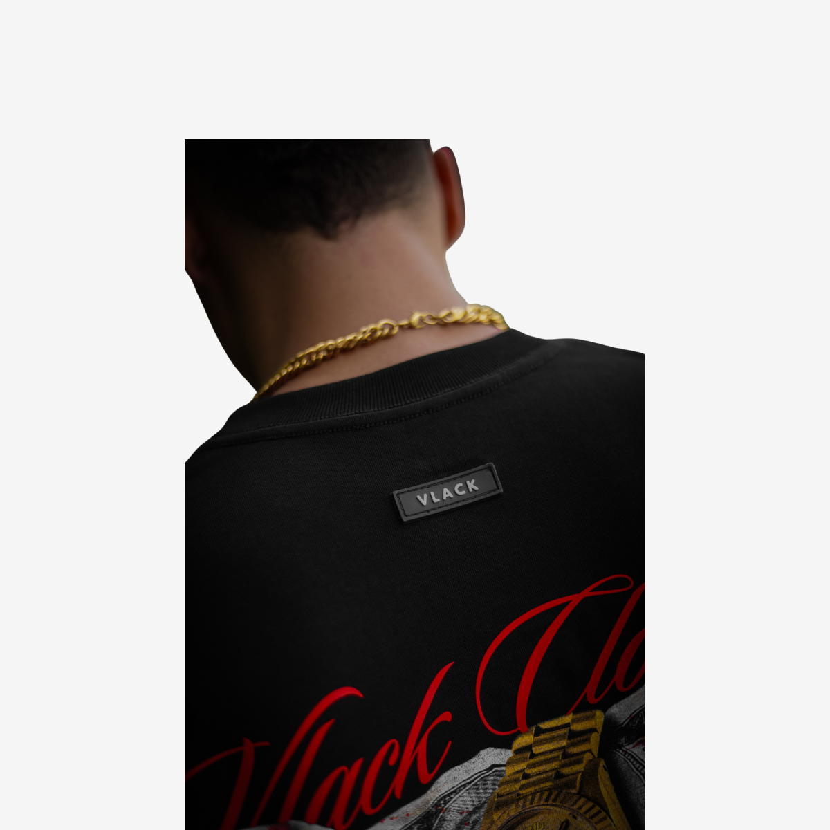 Camiseta Oversize Pay Or Die Black