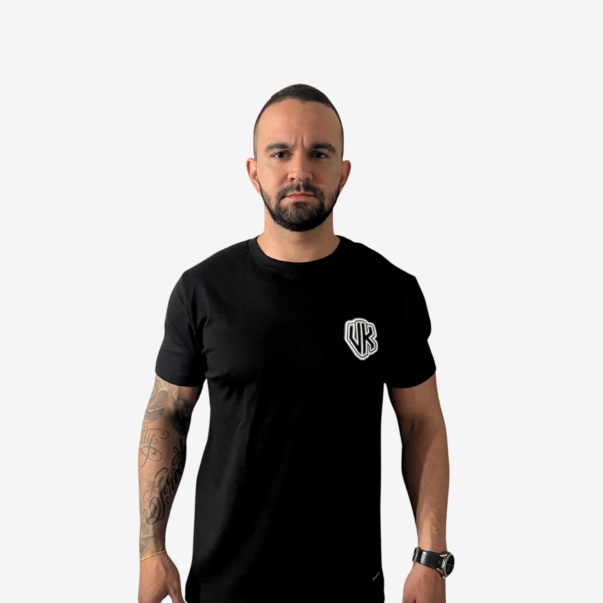 Camiseta Regular Neón Eclipse Black