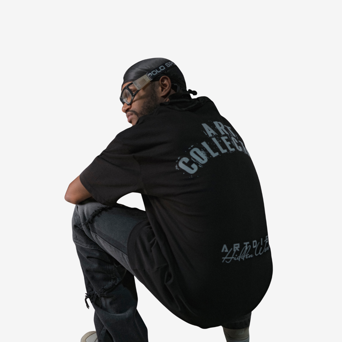 Camiseta Oversize Art Collectors Black