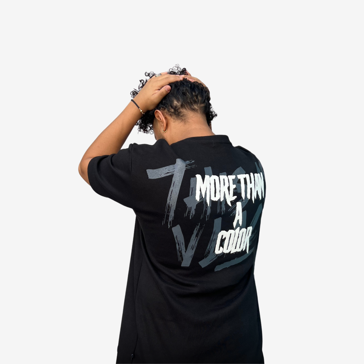 Camiseta Oversize Philosophy More Than Black